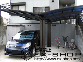 のカーポート プレシオスポート Y合掌　積雪〜20cm対応 施工例