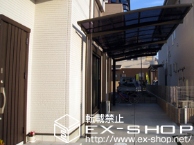 のカーポート カーブポートシグマ? 縦連棟 積雪〜20cm対応 施工例