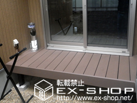 のウッドデッキ リウッドデッキ? ワイド 施工例