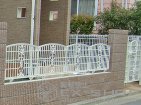 のフェンス・柵 フェスタF型フェンス 施工例
