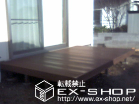 のウッドデッキ リウッドデッキII  単体 施工例