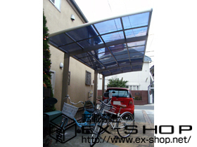 のカーポート カーブポートシグマIII 延長タイプ 積雪〜20cm対応 施工例