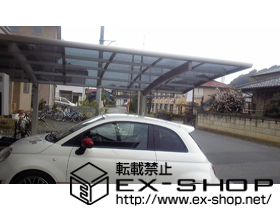 のカーポート プレシオスポート 積雪〜20cm対応 施工例