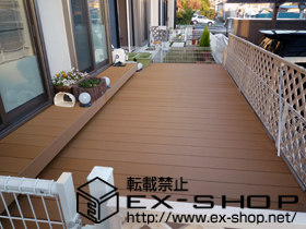 のウッドデッキ リコステージII 単体 施工例