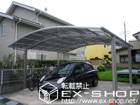 のカーポート プレシオスポート ワイド 積雪〜20cm対応 施工例