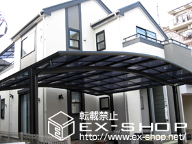 のカーポート カーブポートシグマIII ワイドタイプ 積雪〜20cm対応 施工例