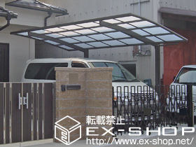 のカーポート カーブポートシグマIII 積雪〜20cm対応 施工例