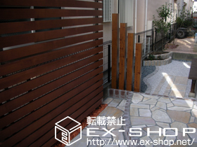 のフェンス・柵 プログコートフェンスF5型 施工例