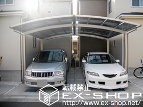 のカーポート プレシオスポート M合掌　積雪〜20cm対応 施工例