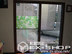 愛知県豊田市のLIXIL リクシル（トステム）の内窓（二重窓・二重サッシ） インプラス　引違い窓　2枚建 施工例