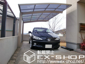 のカーポート カーブポートシグマ? 積雪〜20cm対応 施工例