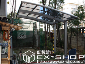 のカーポート カーブポートシグマ? 積雪〜20cm対応 施工例