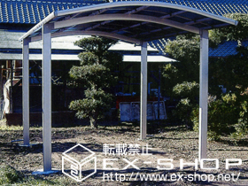 のカーポート カルエードシグマIII 積雪〜20cm対応 施工例