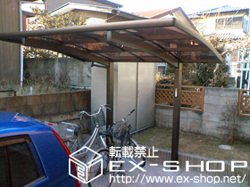 のサイクルポート・駐輪場 レイナポート ミニ 積雪〜20cm対応 施工例