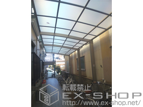 のカーポート カーブポートシグマIII 縦連棟 積雪〜20cm対応 施工例