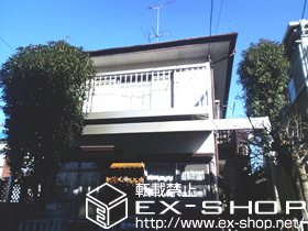 のバルコニー アクトステージA型 細格子 単体 柱建て式 施工例