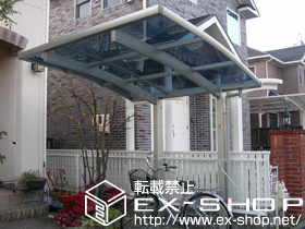 のサイクルポート・駐輪場 レイナポート ミニ 積雪〜20cm対応 施工例