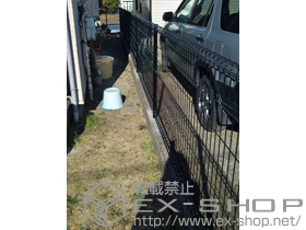 のフェンス・柵 ハイグリッドフェンスN1型 施工例