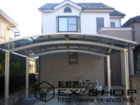 のカーポート プレシオスポート ワイド 積雪〜20cm対応 施工例