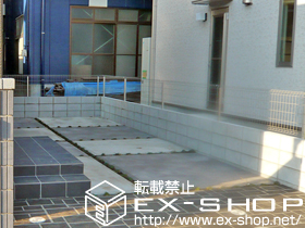 のフェンス・柵 イーネットフェンス1F型 施工例