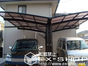 のカーポート カーブポートシグマ? Y合掌 積雪〜20cm対応 施工例