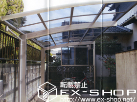 のカーポート レイナポート 積雪〜20cm対応＋サイドパネル用部材一式 施工例