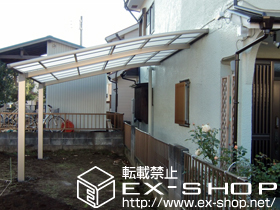 のカーポート ルーフポートシグマIII 積雪〜20cm対応 施工例