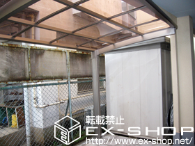 のサイクルポート・駐輪場 カーブポートシグマIIIミニ 積雪〜20cm対応 施工例