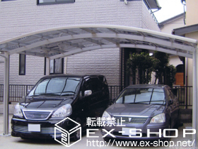 のカーポート プレシオスポート ワイド 積雪〜20cm対応 施工例