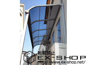 の ライザーテラスII R型 テラスタイプ 単体 積雪〜20cm対応 施工例