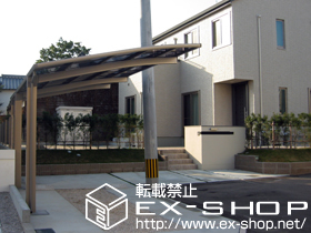 のカーポート レグナスポートシグマIII 延長 積雪〜20cm対応 施工例