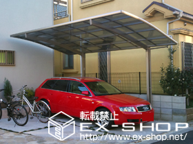 のカーポート カーブポートシグマIII 積雪〜20cm対応 施工例