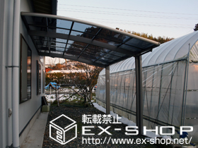 のカーポート カーブポートシグマIII 積雪〜20cm対応 施工例