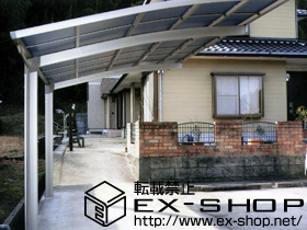 のカーポート カーブポートシグマ? 積雪〜20cm対応 施工例