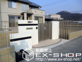 のフェンス・柵 イーネットフェンス1Ｆ型 施工例