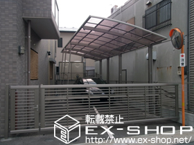 のカーポート カーブポートシグマIII 縦連棟 積雪〜20cm対応 施工例