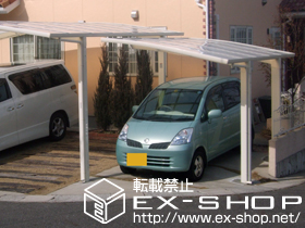 のカーポート カーブポートシグマIII 積雪〜20cm対応 施工例