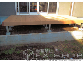 のウッドデッキ リウッドデッキ200 単体 施工例