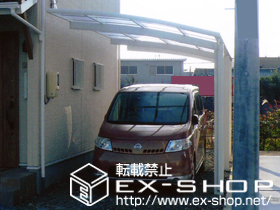 のカーポート レイナポート 延長 積雪〜20cm対応 施工例