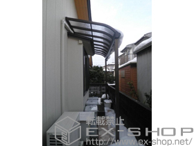 のテラス屋根 ヴェクターテラス R型 1500 テラスタイプ 単体　積雪〜50cm対応 施工例