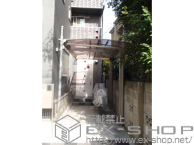 のサイクルポート・駐輪場 キューブポート ミニ 積雪〜20?対応 施工例