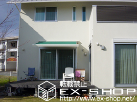 のオーニング・日よけ 彩鳥S型 レギュラータイプ 手動式 施工例