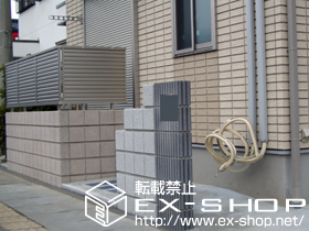 のフェンス・柵 プリレオR9型フェンス 施工例