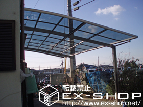 のカーポート ルーフポートシグマ? 積雪〜20cm対応 施工例