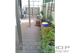 のウッドデッキ リウッドデッキ200＋デッキフェンス2型 施工例