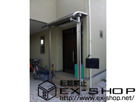 のテラス屋根 ヴェクターテラス R型 テラスタイプ 単体　積雪〜20cm対応 施工例