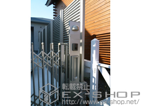 の機能門柱・ポスト シンプルモダン機能門柱1型 独立仕様 施工例