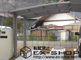 のカーポート カーブポートシグマIII 積雪〜20cm対応 施工例