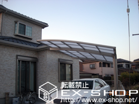 のカーポート カーブポートシグマIII 積雪〜20cm対応 施工例