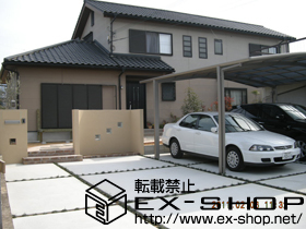 の 外構工事一式 施工例